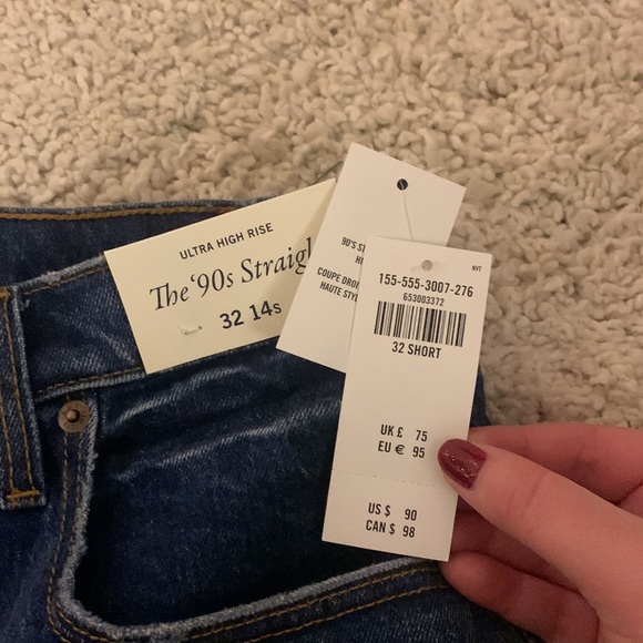 Brand New with tags Abercrombie Jeans - Picture 3 of 3